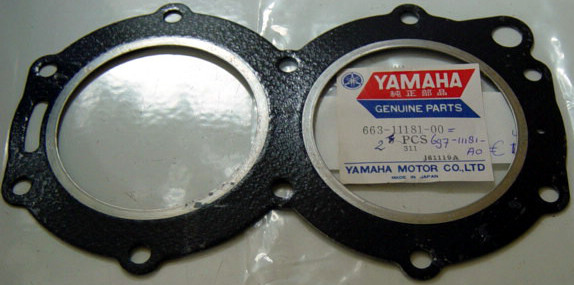 Yamaha foradeborda motor Gasket, cylinder head 50C 55A 55B