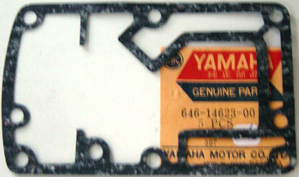 Yamaha outboard motor Gasket, exhaust P45, 2A, 2B