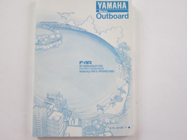YAMAHA Manuale per il proprietario F4A