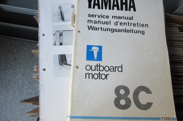 Yamaha werplaats handboek 6C / 6D /8C